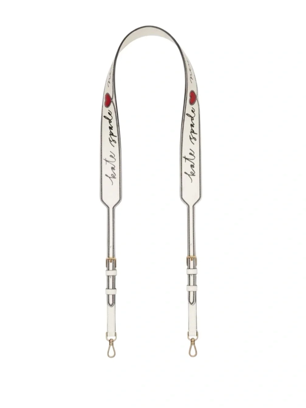 Kate Spade Limited Edition Heart Collection Adjustable Leather Bag Strap